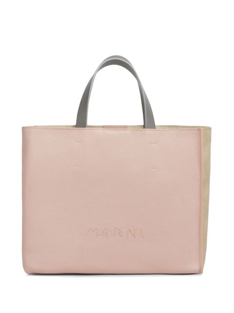 Marni Museo tote bag - Pink - zdjęcie produktu nr 1