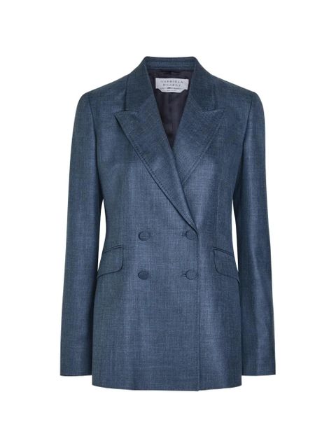 Gabriela Hearst double-breasted blazer - Blue - zdjęcie produktu nr 1