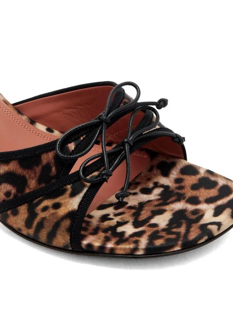 Amina Muaddi 45mm Eleonora mules - Neutrals