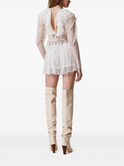 TWINSET woven blouse - 00282 WHITE SNOW