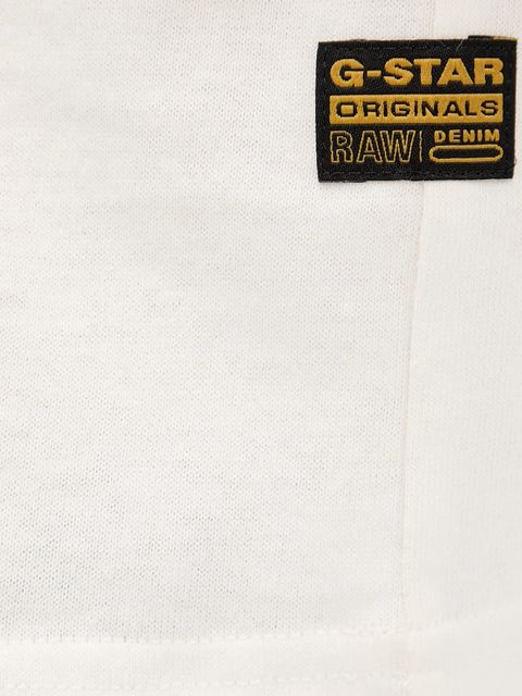 G-Star t-shirt bawełniany damski kolor beżowy D26921.C336