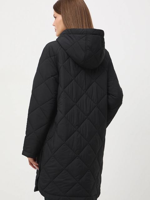 Medicine płaszcz damski kolor czarny - zdjęcie produktu nr 2