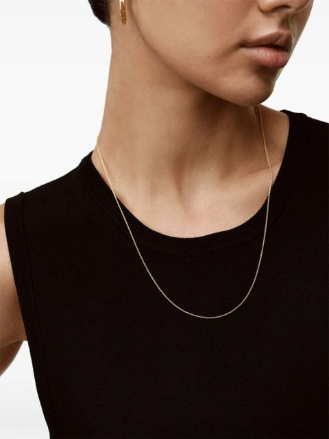 Monica Vinader fine chain necklace - Gold