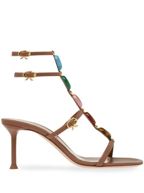 Gianvito Rossi Shanti 70 sandals - Brown - zdjęcie produktu nr 1