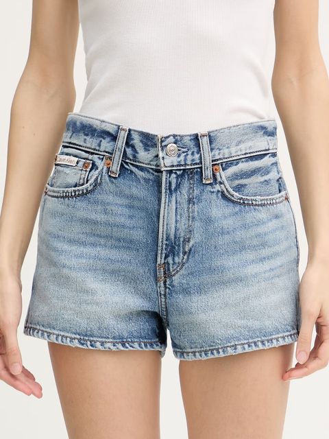 Calvin Klein Jeans szorty damskie jeansowe - zdjęcie produktu nr 1
