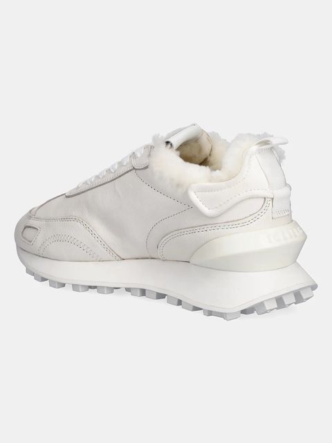 Iceberg sneakersy skórzane Loop damskie kolor beżowy ID232005