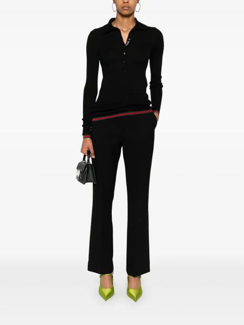 Gucci crepe wool trousers - Black - zdjęcie produktu nr 2