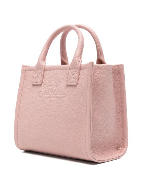MC2 Saint Barth mini Vanity debossed-logo tote bag - Pink