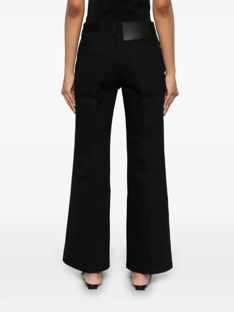 Jil Sander flared jeans - Black