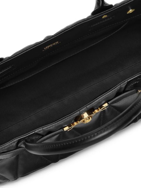 Versace Medusa '95 quilted tote bag - Black - zdjęcie produktu nr 2