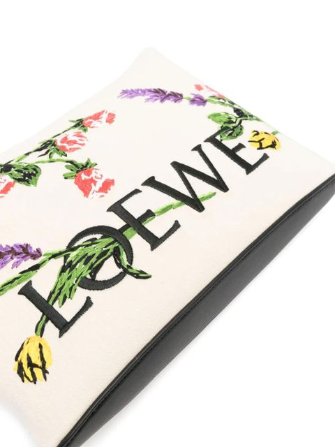 LOEWE medium Oblong clutch - Neutrals