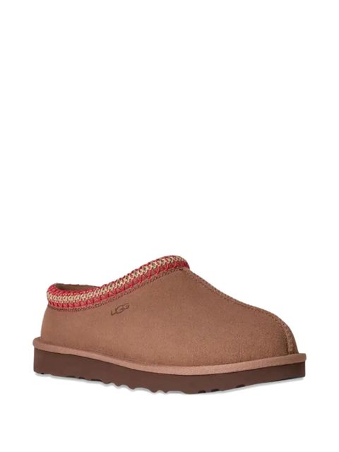 UGG Tasman II braided-trim sheepskin slippers - Brown
