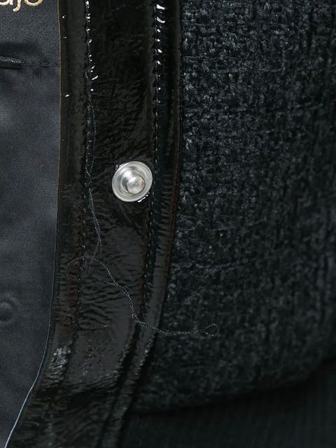 Maje tweed patent jacket - Black - zdjęcie produktu nr 2