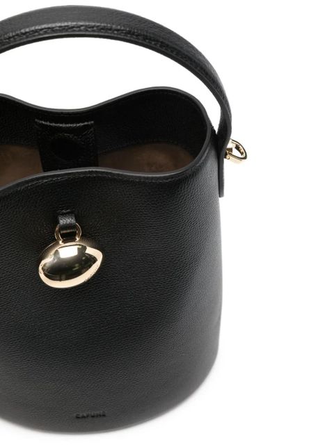 Cafuné Egg bucket bag - Black
