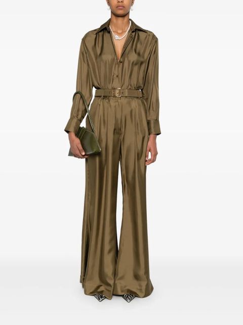 ZIMMERMANN Crush trousers - Green