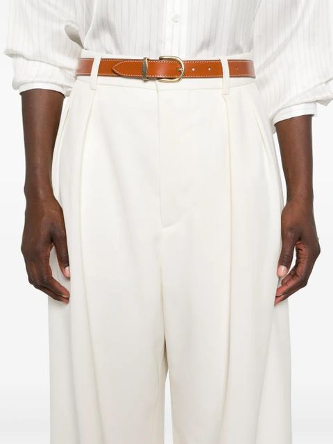 WARDROBE.NYC low-waisted tailored trousers - Neutrals