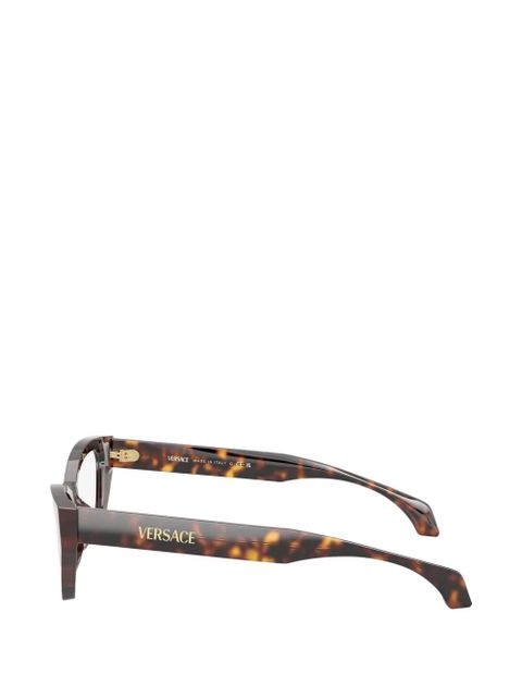 Versace cat-eye glasses - Brown