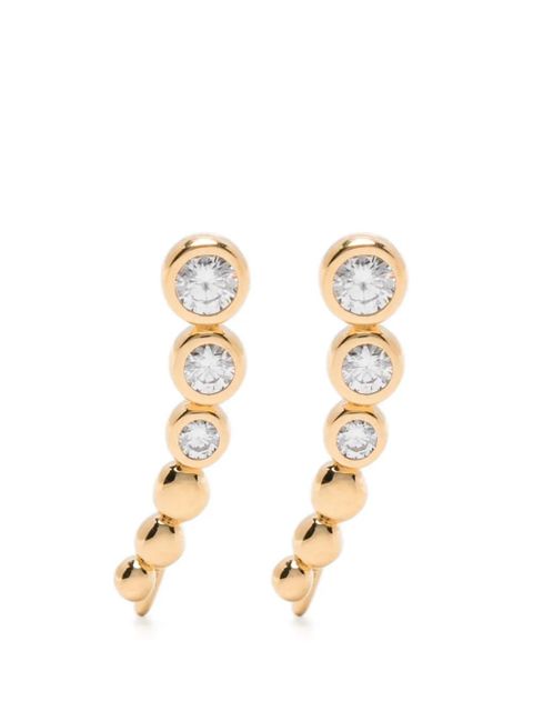 Missoma Tennis climber stud earrings - Gold - zdjęcie produktu nr 1