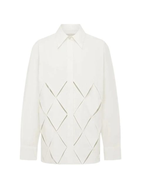 ALEMAIS Cece cut-out shirt - White - zdjęcie produktu nr 1