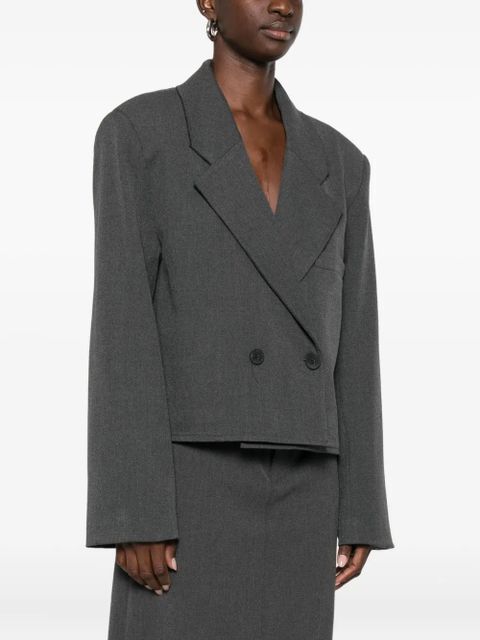 Eleh double-breasted blazer - Grey