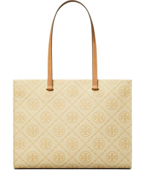 Tory Burch T-Monogram tote bag - Neutrals - zdjęcie produktu nr 1