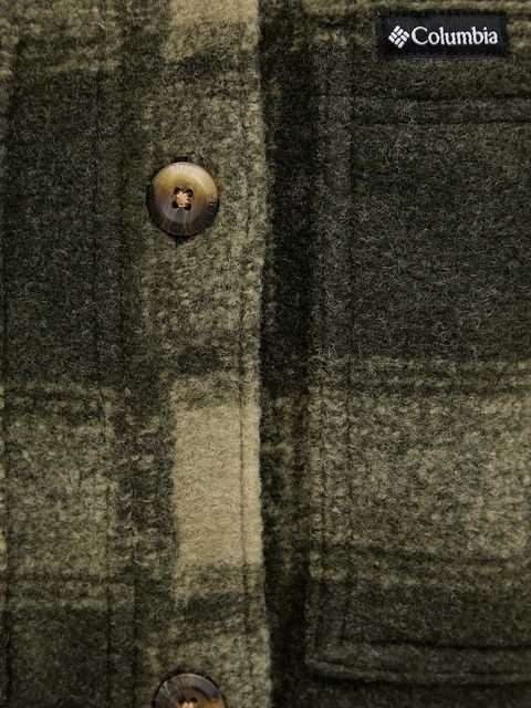 Columbia kurtka koszulowa Wildest Venture kolor zielony przejściowa 2136171