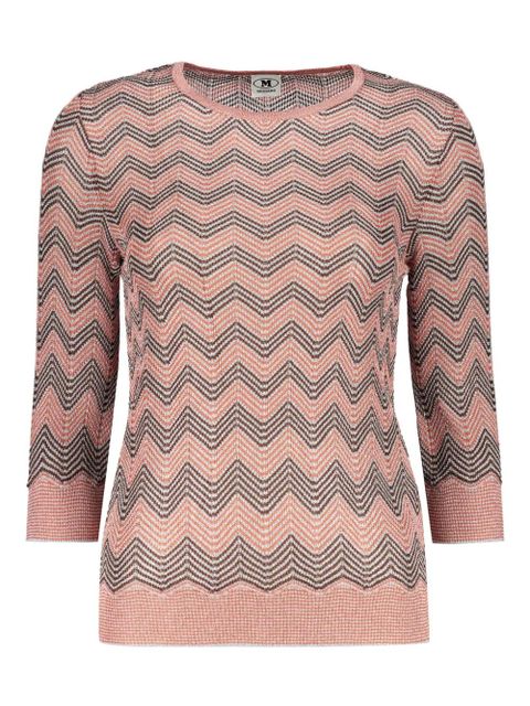 Missoni zigzag-woven top - Pink