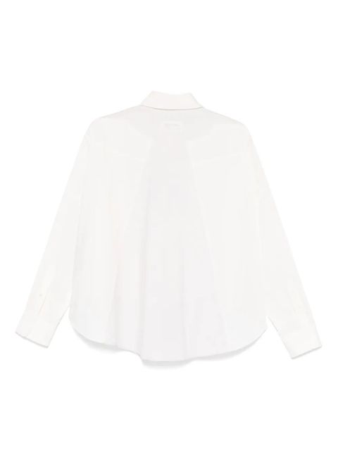 MM6 Maison Margiela contrast-panel shirt - White - zdjęcie produktu nr 2