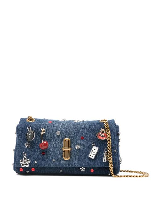 Marc Jacobs charm-embellished shoulder bag - Blue - zdjęcie produktu nr 1