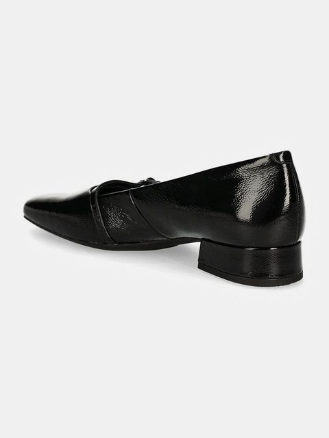 Vagabond Shoemakers baleriny skórzane DEBBI kolor czarny 5818-160-20