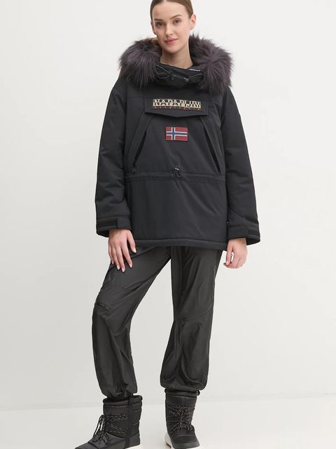 Napapijri kurtka Skidoo 2.0 damska kolor czarny zimowa NP0A4I5F0411