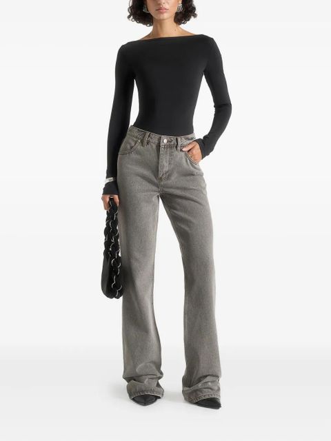 Manière De Voir Abbie flared jeans - Grey