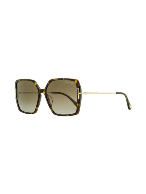 TOM FORD Eyewear Joanna butterfly-frame sunglasses - Brown - zdjęcie produktu nr 2