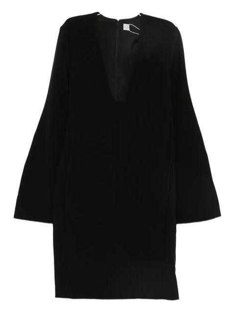 TOTEME bell-sleeve mini dress - Black