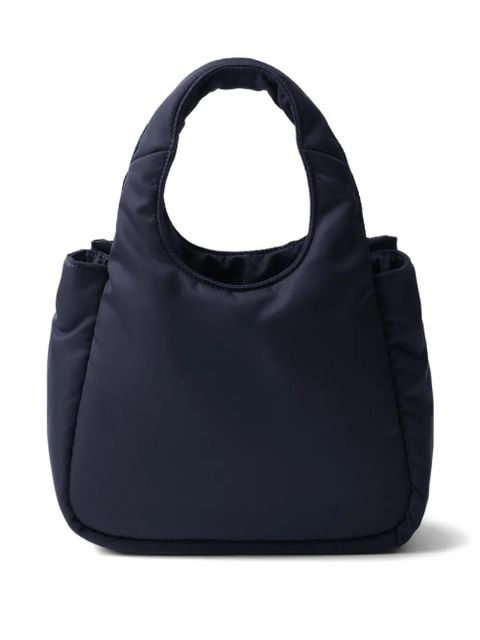 Prada bow-embellished tote bag - Blue - zdjęcie produktu nr 2