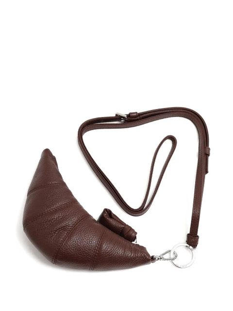 LEMAIRE Croissant leather mini bag - Brown - zdjęcie produktu nr 1