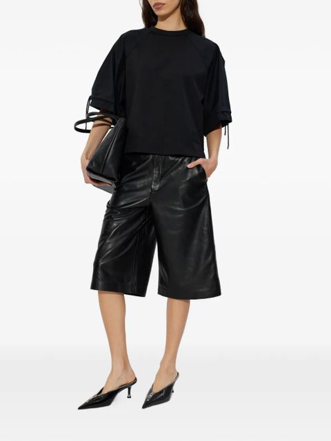 Max Mara drawstring sleeve top - Black - zdjęcie produktu nr 2