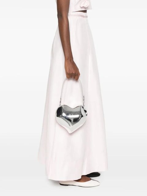 Simon Miller heart-shaped molded clutch bag - Silver - zdjęcie produktu nr 2