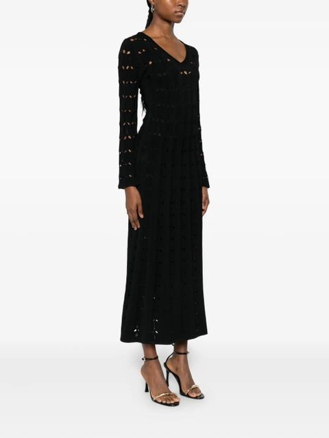 ZIMMERMANN Rhiannon pointelle maxi dress - Black - zdjęcie produktu nr 2