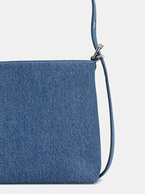 Tommy Jeans torebka jeansowa kolor granatowy AW0AW17876 - zdjęcie produktu nr 2