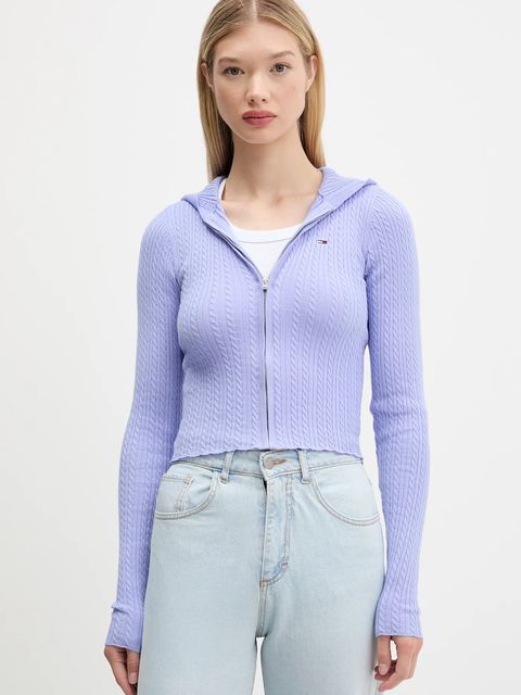 Tommy Jeans kardigan damski lekki DW0DW21673 - zdjęcie produktu nr 1