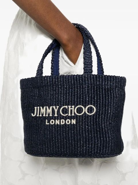 Jimmy Choo logo tote bag - Blue - zdjęcie produktu nr 2