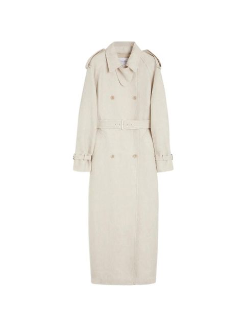 Max Mara double-breasted belted coat - Neutrals - zdjęcie produktu nr 1