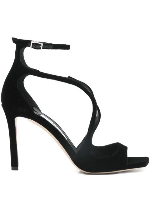 Jimmy Choo Azia heeled sandals - Black - zdjęcie produktu nr 1