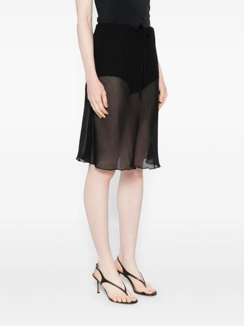 Gimaguas Bahia tie-waist skirt - Black