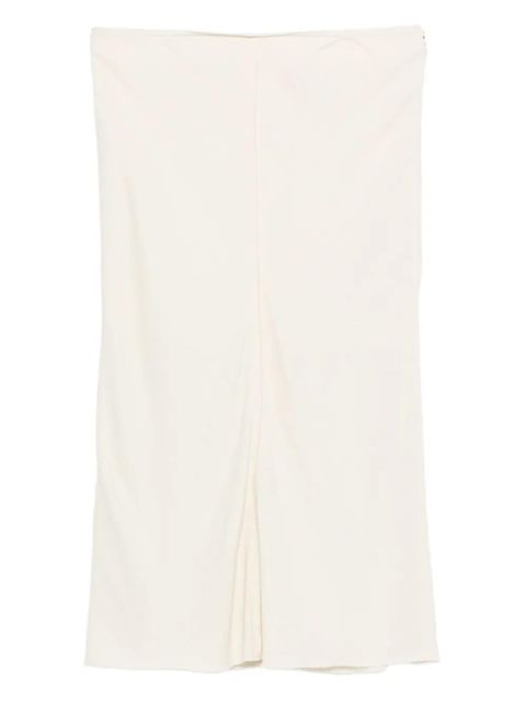 AMI Paris split-front skirt - Neutrals - zdjęcie produktu nr 1