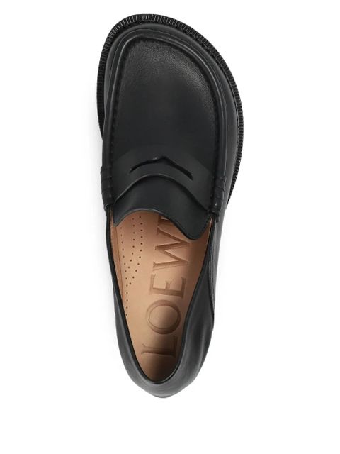 LOEWE leather pumps - Black