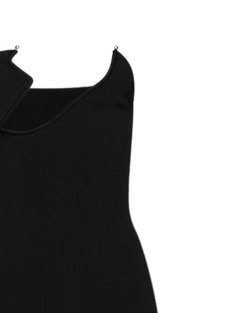 Christopher Esber Odessa Arced Column midi dress - Black - zdjęcie produktu nr 2