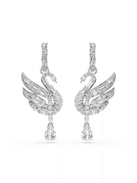Swarovski kolczyki SWAN 5723388 - zdjęcie produktu nr 2