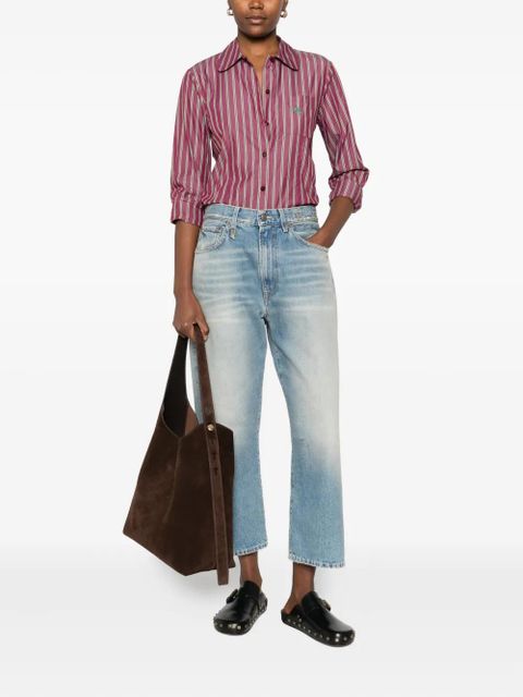 ETRO striped long-sleeve shirt - Red - zdjęcie produktu nr 2